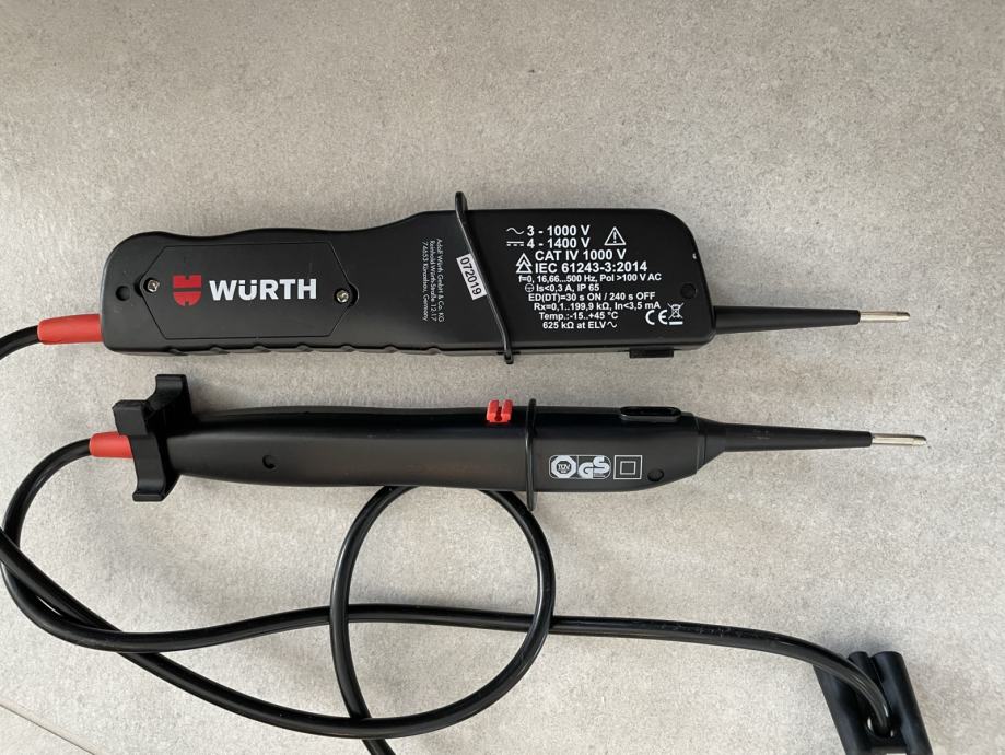 Ispitivač napona Wurth MultiTester PRO II LCD duspol