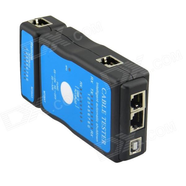 M726AT Network LED Cable-Tester RJ-45 Cat.5.Cat/CAT.6 & USBaUSBb