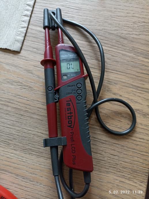 TESTBOY PROFI LCD PLUS DUSPOL ISPITIVAČ