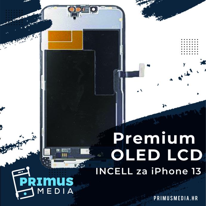 In-Cell LCD Screen Replacement For IPhone 15 (6.1") - Includes Sensor Cable & Tools, Similar Notch Size