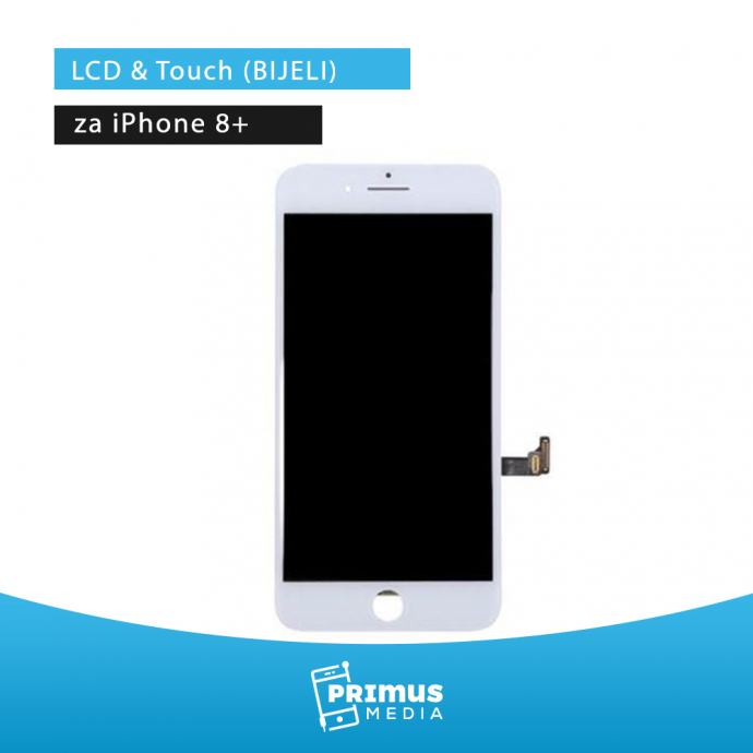 ⭐️iPhone 8 Plus LCD ekran display touch screen (bijela boja)⭐️