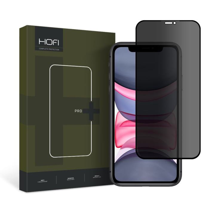 HOFI ANTI SPY GLASS PRO+ kaljenio staklo za iPHONE 11 / XR (PRIVACY)