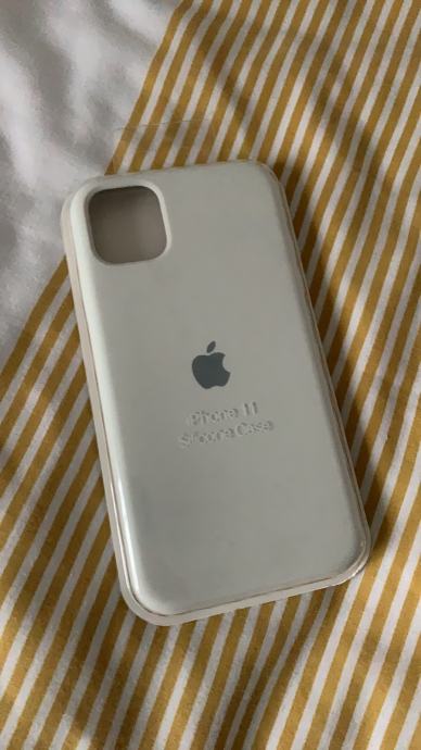 Apple maskica za iPhone 11 bijele boje