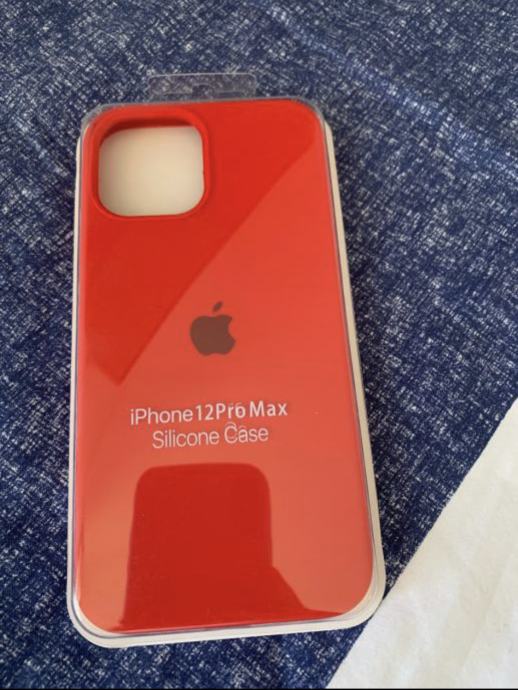 Maskica za iPhone 12 Pro Max crvene boje