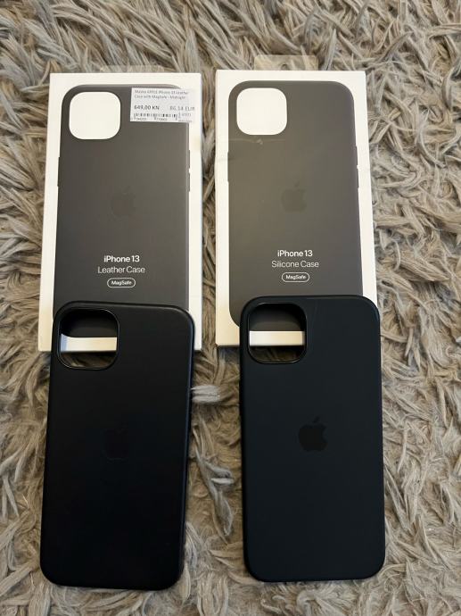Prodajem original Apple Leather i Silicone case za iPhone 13