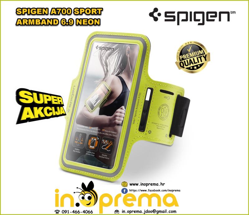 TORBICA OKO RUKE ZA RUKU FUTROLA ZA MOBITEL ARMBAND ZA TRCANJE SPIGEN