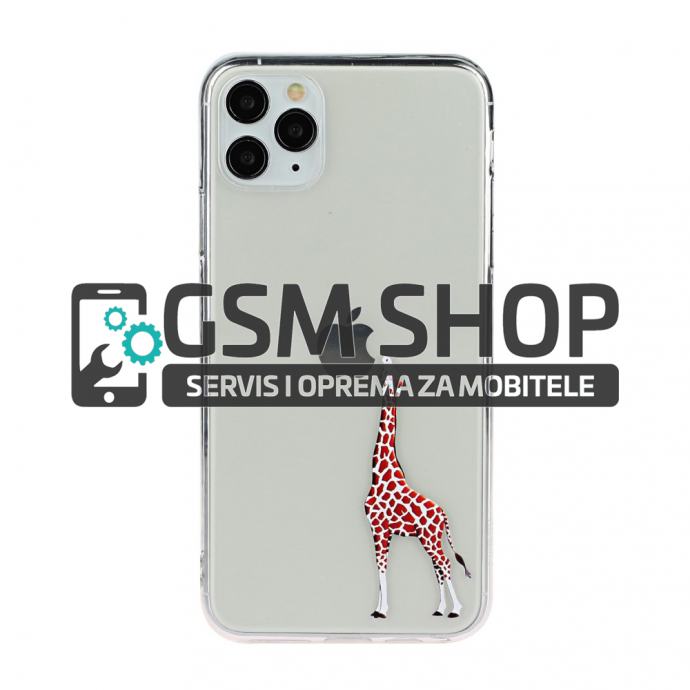 Žirafa dizajn silikonska zaštitna maska Apple iPhone 11 Pro
