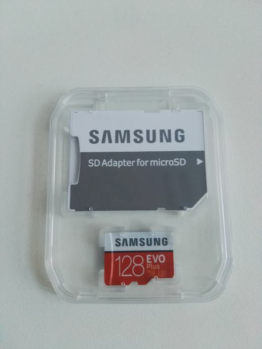 128GB Samsung Memory Card microSDHC Class High Speed Class 10 NOVO