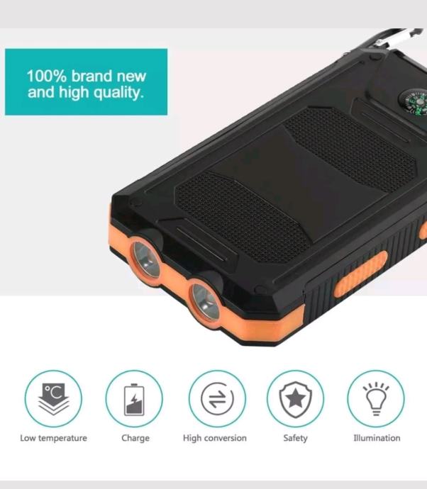 Banco De Energía Solar 36800 Mah, 36 Led, 4 Salidas Usb | Envío gratis Banco De Energía Solar 36800 Mah, 36 Led, 4 Salidas Usb | Envío gratis