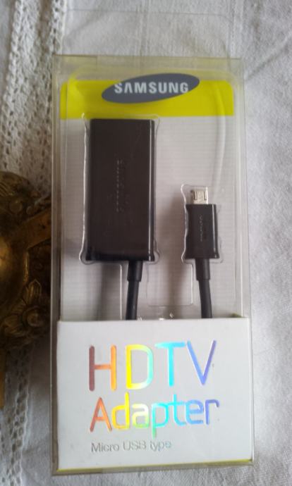 Samsung Galaxy S6 Edge Micro Usb To Hdmi Mhl Adapter MHL micro USB to HDMI Adapter, original SAMSUNG + POKLON