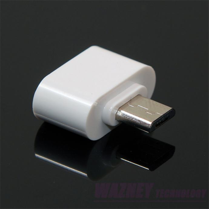 Usb Boje ⭐️ Micro USB na USB Adapter - Bijele boje - Novi