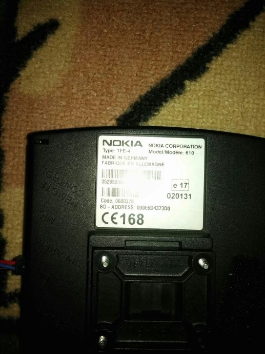 Nokia hands free car kit box