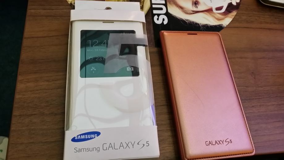 Samsung Galaxy S5 S-view cover i flip ORIGINAL
