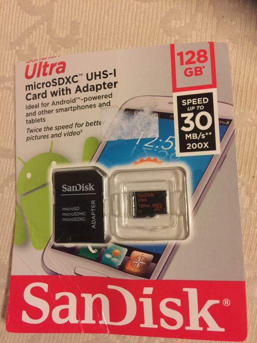 SanDisk Ultra Micro SDXC UHS-I 128 GB