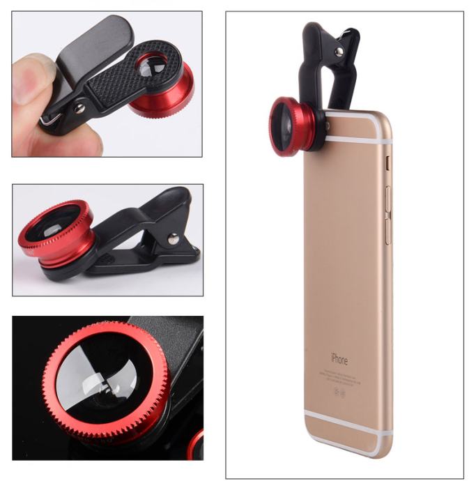 UNIVERZALNI OBJEKTIV ZA MOBITEL 3 U 1