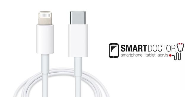 Apple USB-C to Lightning kabel (1m), ORIGINAL