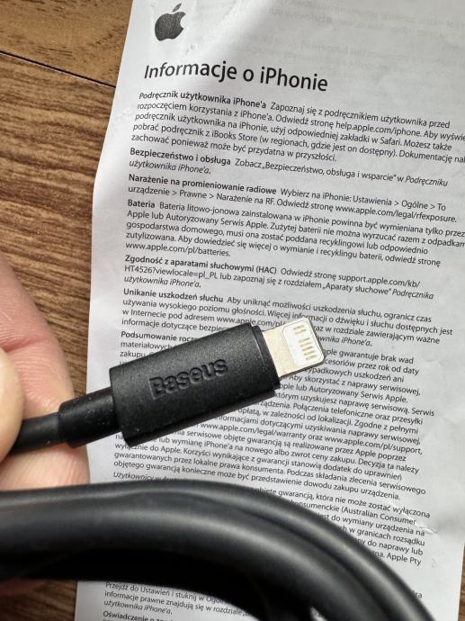 BASEUS USB-C na LIGHTNING APPLE Kablo za IPHONE