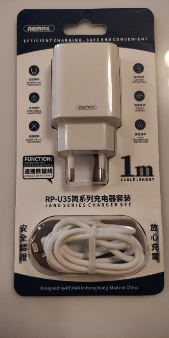 Punjač za Iphone 11, 12, 13 Pro sa ligtning kabelom dužine 1 metar