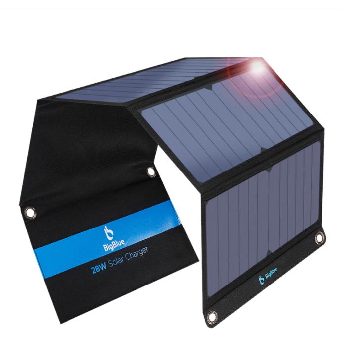 Sklopivi solarni panel BigBlue 28W Portable Solar Charger