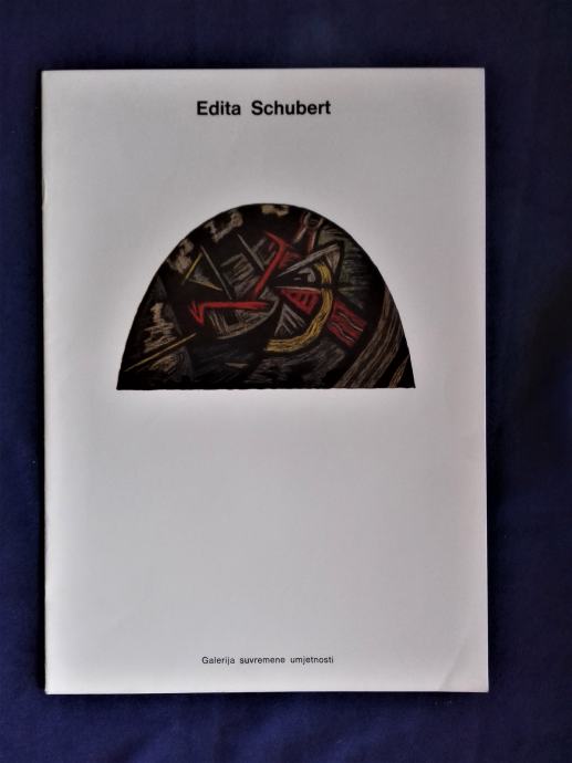 EDITA SCHUBERT, KATALOG IZLOŽBE 1984, GALERIJA SUVREMENE UMJETNOSTI ZG