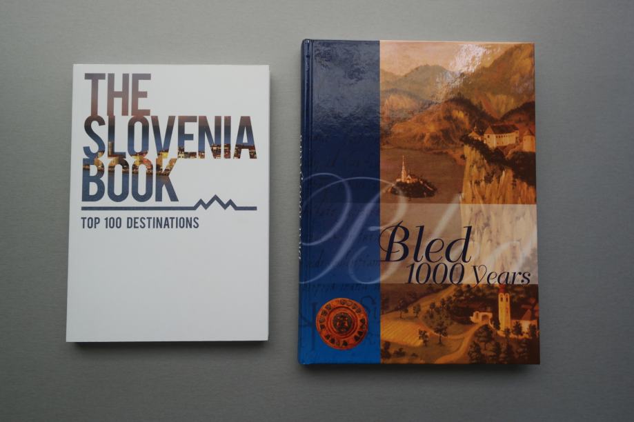 Lot knjiga The Slovenia Book i Bled 1000 Years