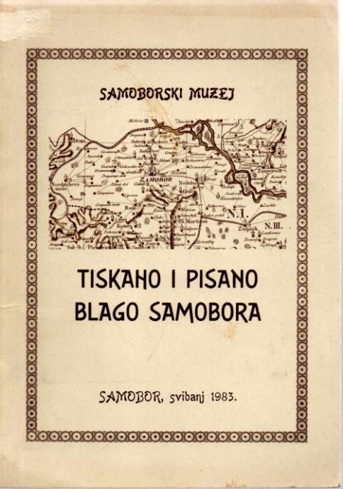 Samoborski muzej: Tiskano i pisano blago Samobora