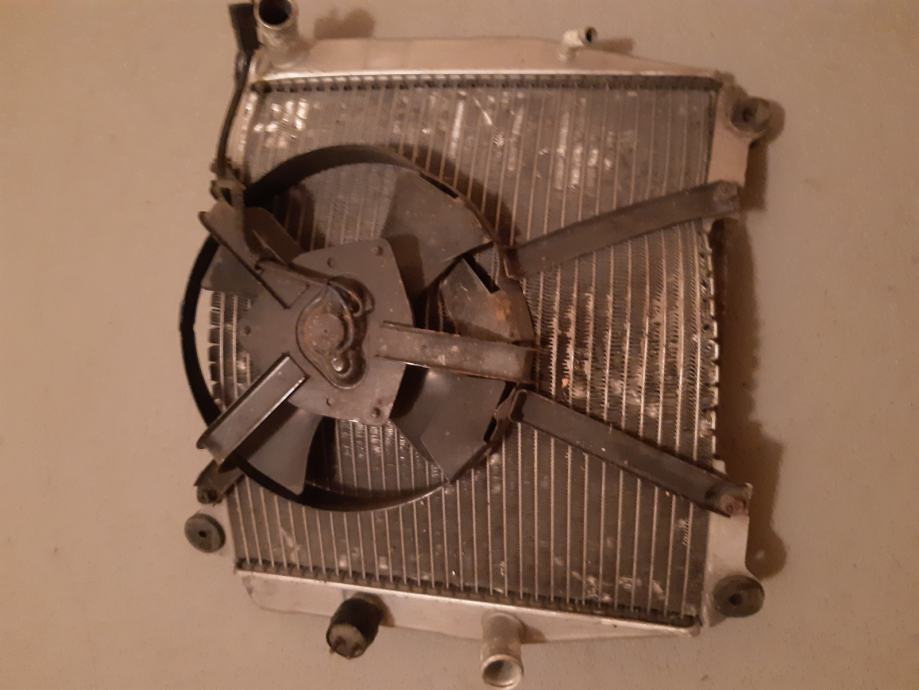 Zx75 Radiator Hladilnik radiator Kawasaki zxr 750 kabli