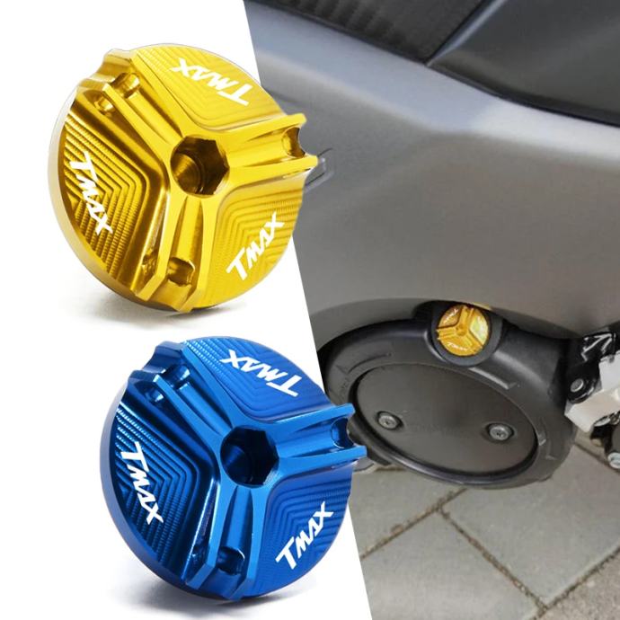 Tappo Serbatoio Freno Anteriore In Alluminio Per T-Max 500/530/560 DX/SX (2004-2022) – Accessori Moto