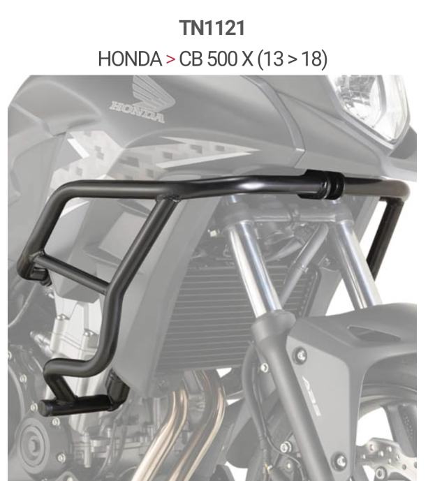 Honda CB500X crash bars Givi