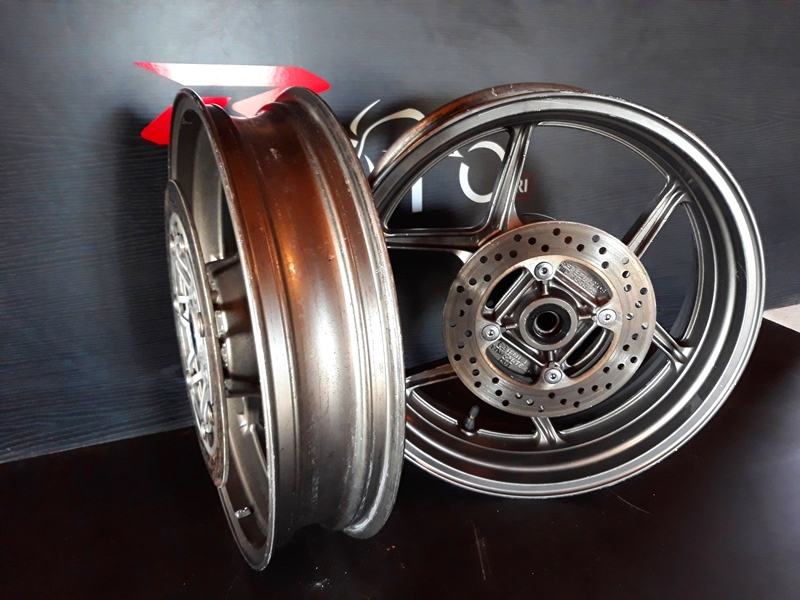 Jeu De 2 Disques De Frein Avant Pour Moto Kawasaki Z750, Ninja ZX6R, ZZR600 - Acier Inoxydable, Diamètre 300 Mm - 5
