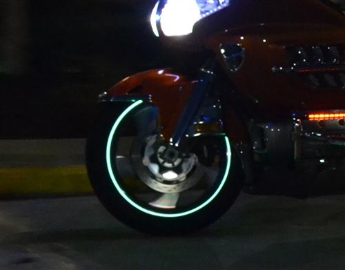 LED svjetla za kotače motocikla