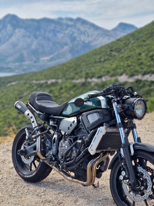 MT07 / XSR700 Adjustable clip on adapters