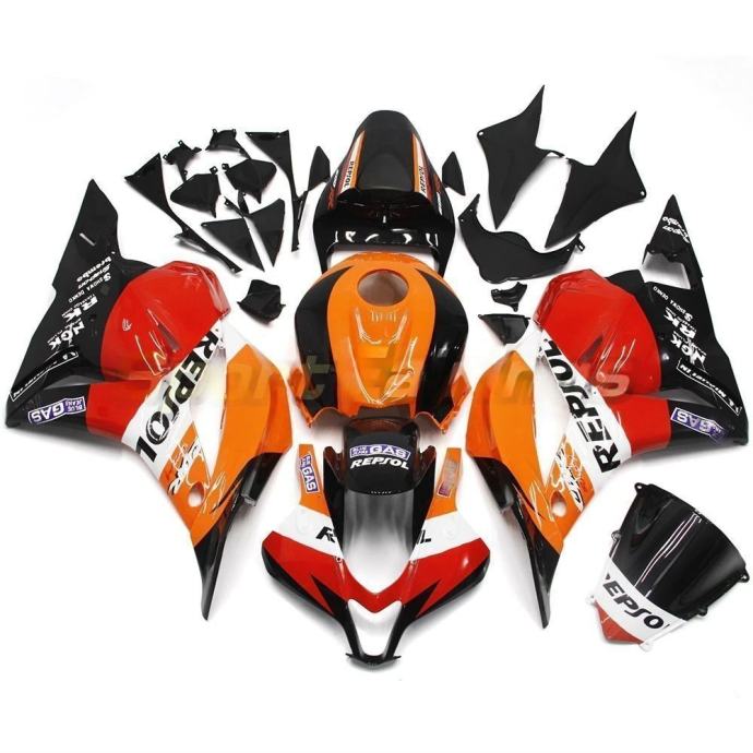 Plastike za motor Honda CBR 600RR 2008-2012 - Repsol Racing Style