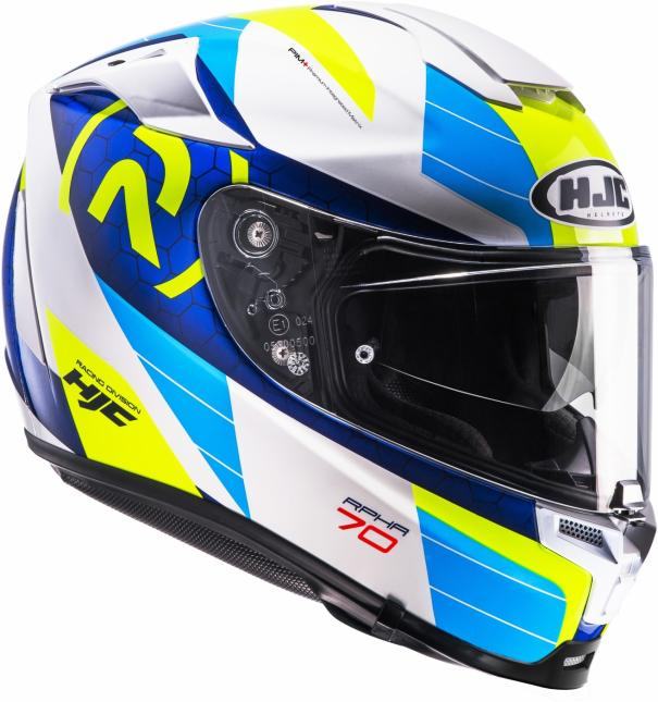 HJC RPHA70 SAMPRA S Motorradhelm – Carbon-Konstruktion Mit Integriertem Sonnenvisier & Pinlock Inklusive
