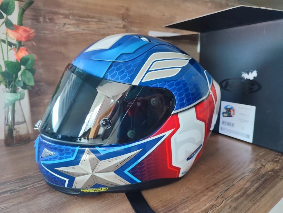 Kaciga HJC Rpha 11 Marvel Captain America TOP NOVO S 55-56cm