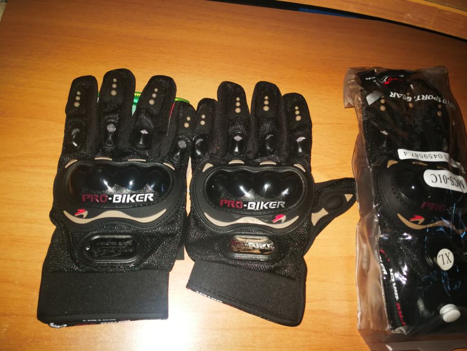 Nove Pro Biker rukavice XL