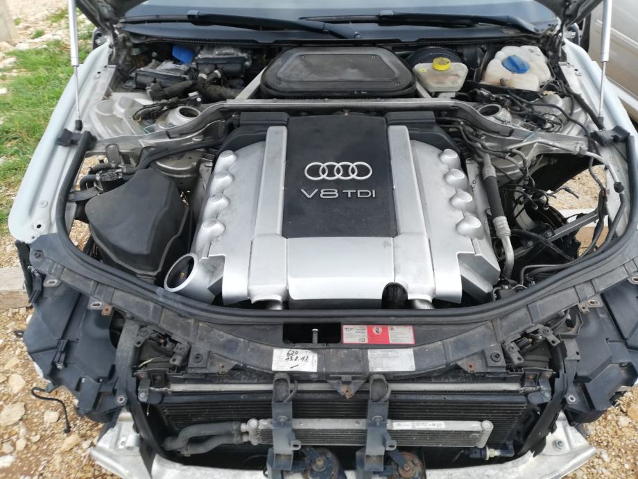Audi a8 двигатель