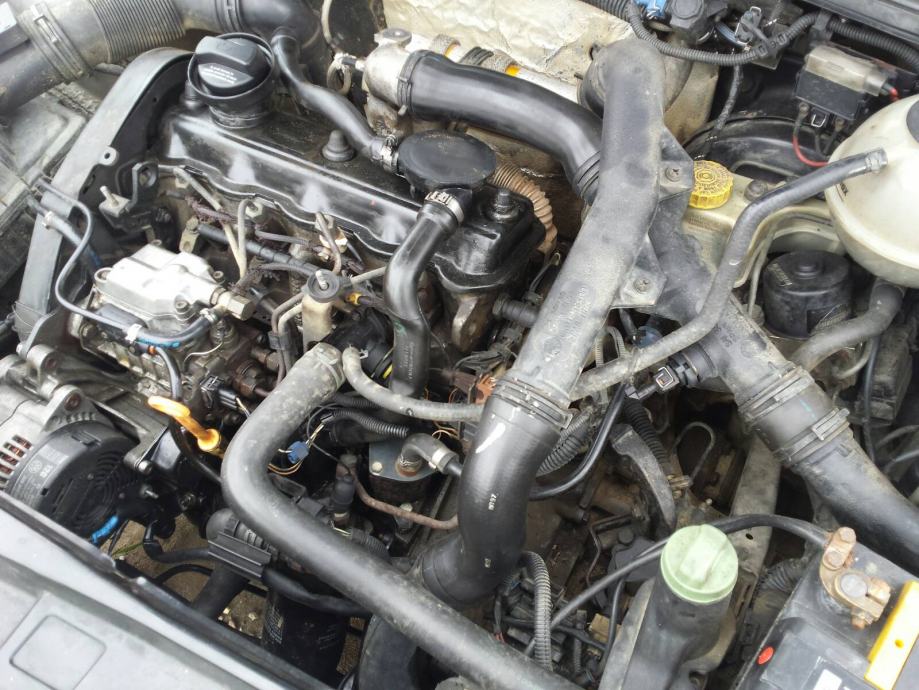 VW Caddy / Golf 3 1.9 TDI 66kW 98 g. mehanika, motor i
