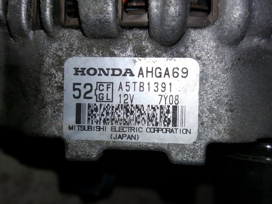 Honda Civic 8gen Jazz GD 20042011 ALTERNATOR 1.4 iDSI