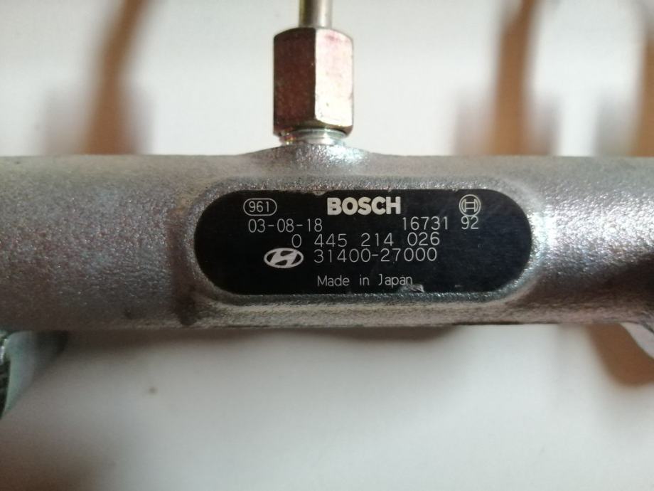 Hyundai Santa Fe Elantra 2.0 CRDI rail cijev 0445214026