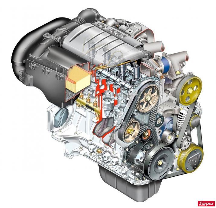 Motor 1.6 hdi, 109 KS, DV6TED4  9H01 (9HV, 9HZ), za dijelove/popravak