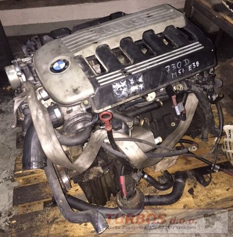 Motor BMW E39 E38 530d 730d M57 142kW 193PS