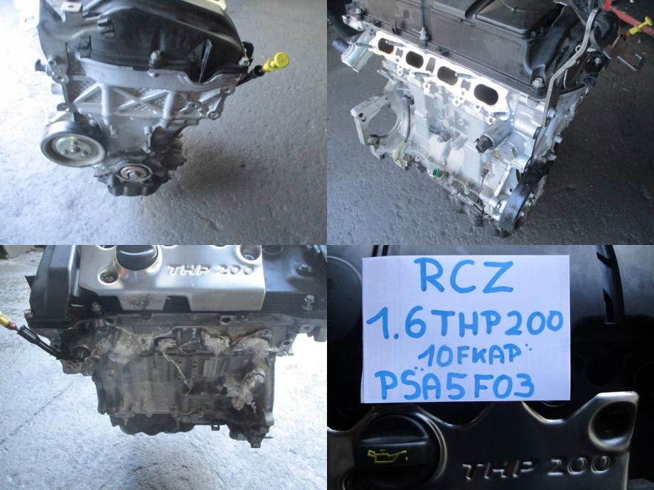 motor PEUGEOT RCZ 1,6 THP200 PSA5F03 PSA SILNIK