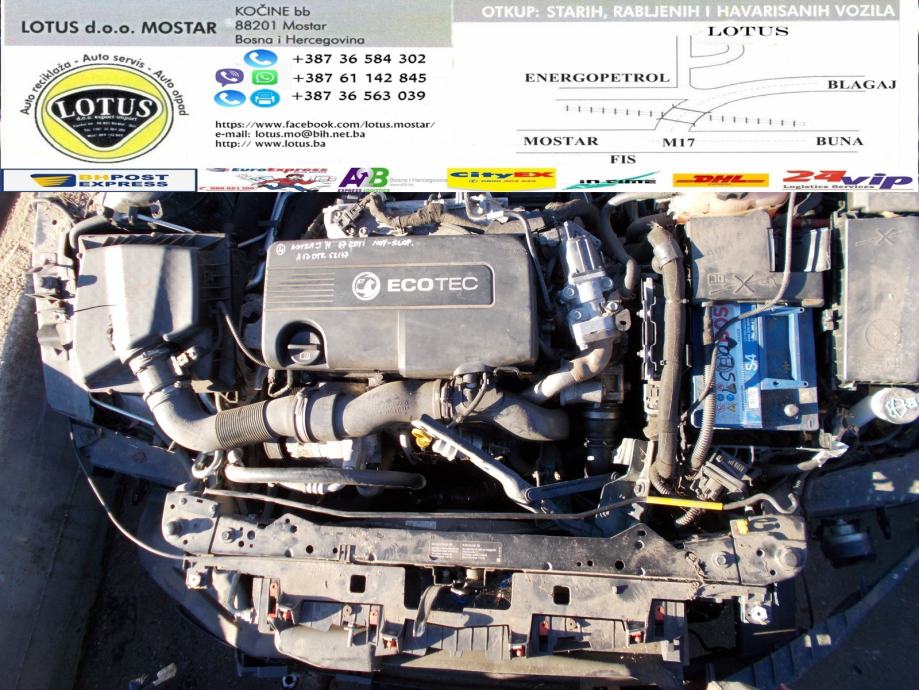 Opel Astra J 1.7cdti-motor za dijelove,mjenjac (ostali dijelovi)