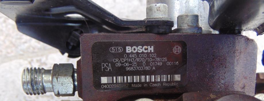 PEUGEOT 308 1.6 HDI (200701/2011) bosch pumpa