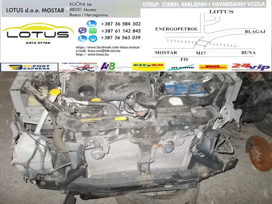 Renault Koleos 2.0 dci 2008motor,mjenjač (ostali dijelovi)
