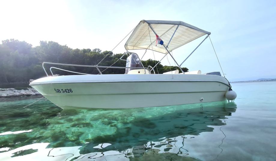 Fisher 17, Tohatsu 90 TLDI 160 sati. lokacija Murter Zagreb SNIŽENO