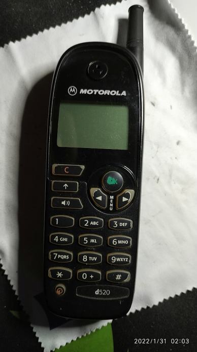 Motorola d520 ~ Vintage mobitel
