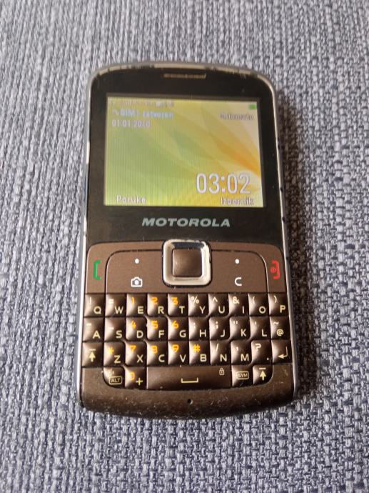 Motorola EX115 dual sim,sim1 095(Telemach),sim2 sve mreže, bez punjača