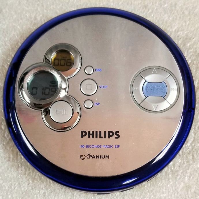 CD MP3 Player PHILIPS eXpanium Discman